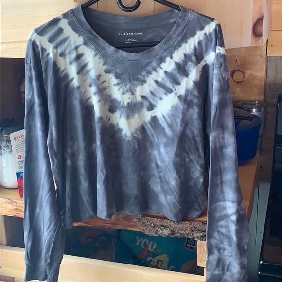 American eagle long sleeve crop top - Picture 1 of 4